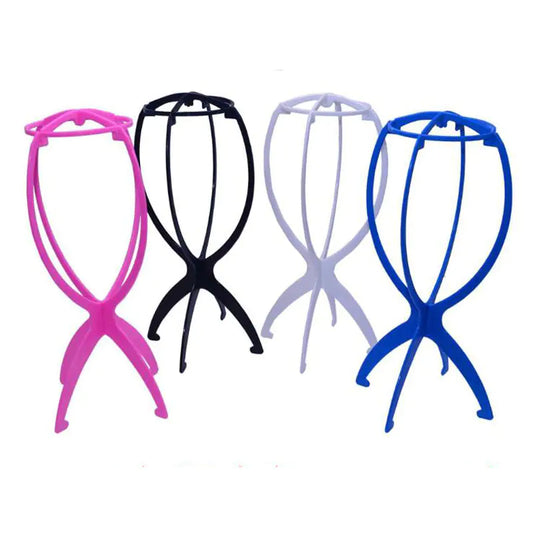 Wig Stand Holder - Plastic Wig Support Rack